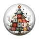 Cabochon Résine - sapin de noël
