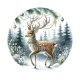 cerf de noël