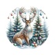 cerf de noël