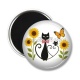 Magnet's - chat tournesol