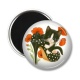 Magnet's - chat coquelicot
