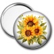 Miroir de poche - tournesol