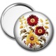 Miroir de poche - tournesol