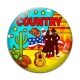 Cabochon Verre - danse country