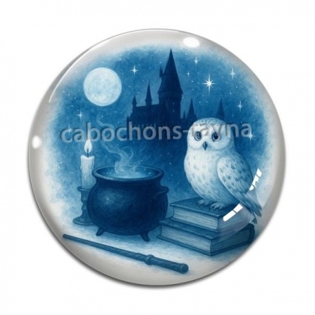 Cabochon Verre - féerie