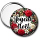 Miroir de poche - joyeux noël