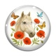 Cabochon Verre - cheval