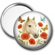 Miroir de poche - cheval