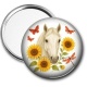 Miroir de poche - cheval