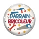Cabochon Verre - parrain bricoleur