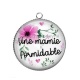 Pendentif Cabochon Argent - une mamie formidable