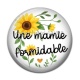 Cabochon Résine - une mamie formidable