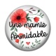 Cabochon Résine - une mamie formidable