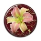 Cabochon Résine - fleur exotique