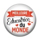 Cabochon Résine - meilleure éducatrice du monde