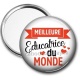 Miroir de poche - meilleure éducatrice du monde