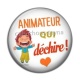Cabochon Résine - animateur qui déchire