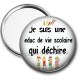 Miroir de poche -  je suis une éduc de vie scolaire qui déchire
