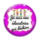 Cabochon Verre -  je suis une éducatrice qui déchire