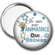 Miroir de poche - je suis une animatrice qui déchire