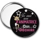 Miroir de poche - je suis une animatrice qui déchire