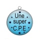 Pendentif Cabochon Argent - une super CPE