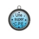 Pendentif Cabochon Argent - une super CPE