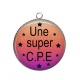 Pendentif Cabochon Argent - une super CPE