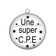 Pendentif Cabochon Argent - une super CPE