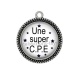 Pendentif Cabochon Argent - une super CPE