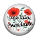Cabochon Résine - une tata formidable