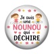 Cabochon Résine - je suis une nounou qui déchire