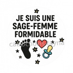 je suis une sage femme formidable