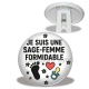 Trépied - je suis une sage femme formidable