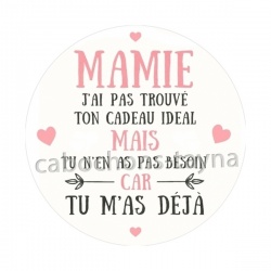 mamie idée cadeau tu m'as déjà 