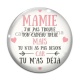 Cabochon Verre - mamie idée cadeau tu m'as déjà 