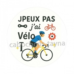 j'peux pas j'ai vélo
