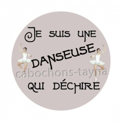 je suis une danseuse qui déchire