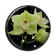 Cabochon Résine - fleur exotique