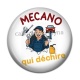 Cabochon Résine - mécano qui déchire