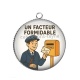 Pendentif Cabochon Argent - un facteur formidable