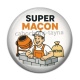Cabochon Résine -  super maçon