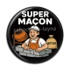 Cabochon Résine - super maçon