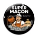 Cabochon Verre - super maçon