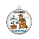 Pendentif Cabochon Argent - plombier formidable