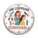 Cabochon Verre - une coiffeuse formidable