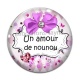 Cabochon Verre - un amour de nounou
