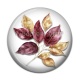 Cabochon Résine - feuille