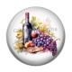 Cabochon Résine - vin