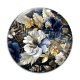 Cabochon Verre -  fleur